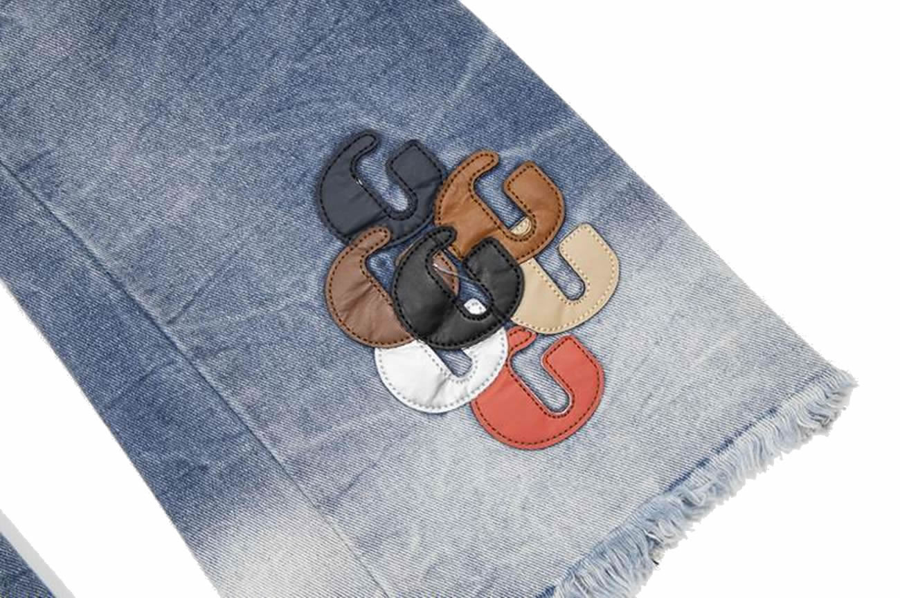 Gallery Dept. Colorful Letter Pattern Street Pants (4) - www.newkick.vip